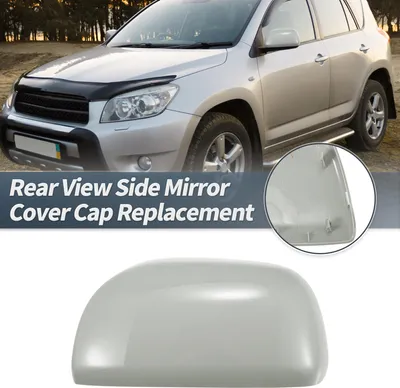 Image de Coque De Remplacement Pour Rétroviseur Extérieur Gauche Gris pour Toyota RAV4 RAV 4 2006 2007 2008 2009 - Accessoire De Décoration Extérieure Pour Protéger Les Rétroviseurs