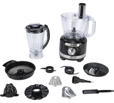 Image de Ariete 1782/02 robot de cuisine 1000 W 3 L Noir