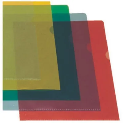 Image de ESSELTE Pochettes transparentes standard DIN A 4 PP rouge 012 mm (80548340)