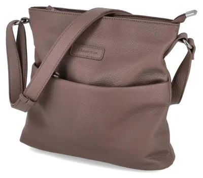Zdjęcie produktu dla Torba na ramię damska Fräulein Frida, kolor taupe, materiał: syntetyk, rozmiar: uniwersalny