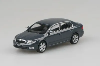 Produktbild von Skoda Superb II (2008) - Grau Anthrazit Metallic ABREX 1:43