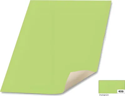 Produktbild von Plakatkarton 48x68 maisgrün FOLIA 65406 380g