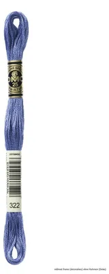 Produktbild von DMC Stickgarn Mouline Special 117mc - 322, 6 Fäden, 8 Meter