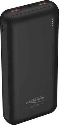Zdjęcie produktu dla Ansmann PB320PD, 20000 mAh, Litowo-polimerowy (LiPo), Quick Charge 3.0, 3,7 V, Czarny