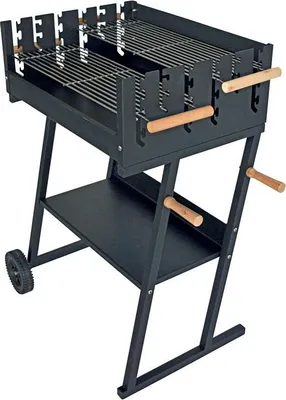 Image de LANDMANN Gril à charbon 61 x 45 cm GrillChef Wagon BBQ LANDMANN 11470