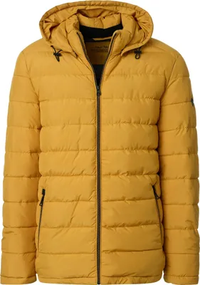 Produktbild von REDMOND Casual Herren Steppjacke Kapuze Comfort-Fit Gelb M