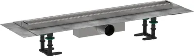 Produktbild von hansgrohe RainDrain Compact Komplettset Duschrinne 700, befliesbar, für Standardinstallation, 56177000