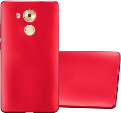 Produktbild von Cadorabo Schutzhülle für Huawei MATE 8 Hülle in Rot Handyhülle TPU Silikon Etui Cover Case
