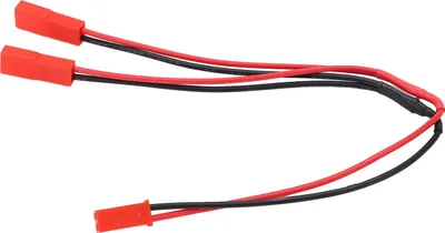 Obrázek produktu pro JST zástrčka rozbočovač samec samice Y kabel 1 na 2 paralelní adaptér pro RC auta letadla a lodě