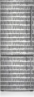 Produktbild von Aufkleber Kühlschrankmagnete Dekoration Kühlschrankfolie 60x190 cm - Abstrakte Bindestringe