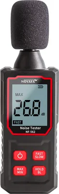 Produktbild von NOYAFA NF-562 Hochpraeziser Schallpegelmesser Dezibeldetektor Handgeraeuschtester 30130 dB Geraeuschmessgeraet