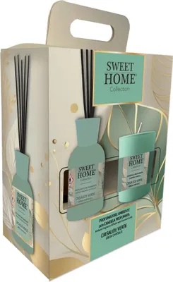 Produktbild von Geschenkset Aromadiffusor mit Kerze Green Chrysalys