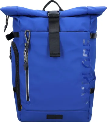 Produktbild von camel active Explore Rolltop Rucksack – nachhaltig & funktional blau