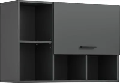 Produktbild von xonox.home Free Hängeschrank  (B/H/T: 95x64x34 cm) in anthrazit Nachbildung