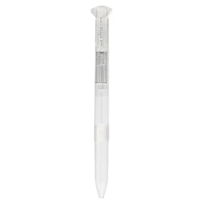 Produktbild von Uni Mitsubishi Pencil Style Fit Multifunktionsstift-Gehäuse - 3 Farben - Transparent