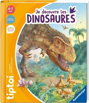 Produktbild von Interaktives Buch tiptoi Ravensburger, Ich Entdecke die Dinosaurier, 4 Jahre, Elektronisches Lernbuch