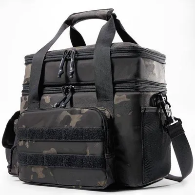 Produktbild von Isolierte Lunchbox 18-26L, wasserdichte Koeltas mit Trageschlaufe für Arbeit, Reisen, Camping