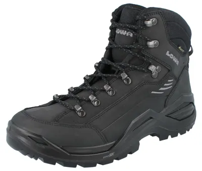 Produktbild von LOWA Renegade EVO GTX Wide Herren Wanderstiefel schwarz Nubukleder - Größe: UK 11
