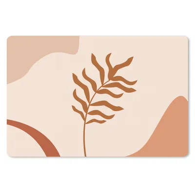 Produktbild von MuchoWow® Schreibtischunterlage Sommer - Pflanze - Braun 60x40 cm - XXL Mauspad - Großes Mauspad