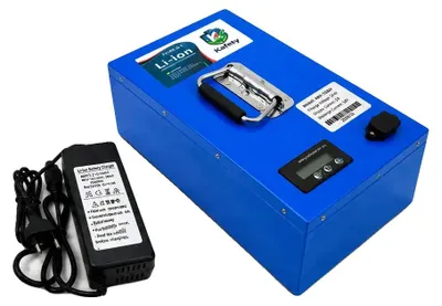 Image de Batterie lithium-ion, capacité de 30 Ah, compatible avec les moteurs électriques, 48 V, 30 Ah, 1 pièce