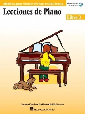 Produktbild von Piano Lessons Book 3 - Spanish Edition (Book/Online Audio)