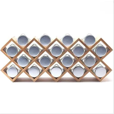 Produktbild von Famanu Kräuterregal drehbar und verstellbar - Küchenorganizer für Schrank