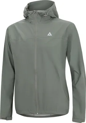 Produktbild von Airtracks Regenjacke Fahrradjacke mit Kapuze - XL - Grau