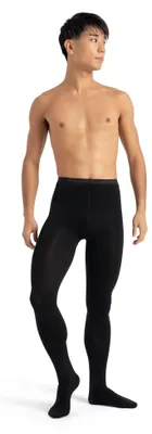 Immagine prodotto di Capezio: collant da uomo in maglia con piede, nero, taglia L
