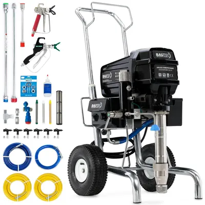 Produktbild von BAUTEC Airless Farbsprühgerät EN-79 mit elektrischer Kolbenpumpe » Förderleistung bis 8,3 l/min » 4.850 Watt