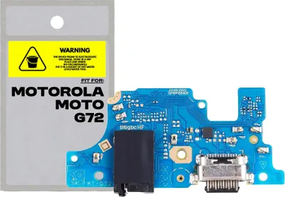 Image de Prise de courant Plaque de charge Connecteur USB-C Remplacement pour Motorola Moto G72 XT2255-1