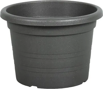 Zdjęcie produktu dla VECA SpA Doniczka CILINDRO ANTRACIT Ø 35 cm 24 cm 14 l Ø 32 cm