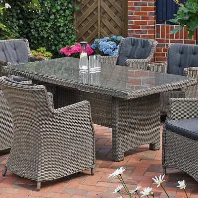Immagine prodotto di Tavolo da giardino Destiny LUNA 200x100x75cm rettangolare, grigio vintage