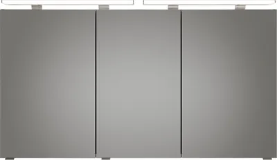 Produktbild von Pelipal Spiegelschrank Serie 6025 SDAE04613G136AQ Korpus Eiche Ribbeck quer NB - Breite: 130 cm