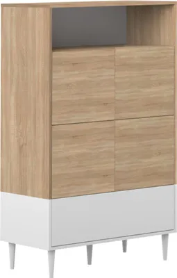 Produktbild von Interia Buffetschrank Kaya Weiß - Eiche