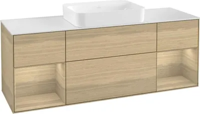 Produktbild von Villeroy & Boch G741PCPC Waschbeckenunterschrank Finion G74