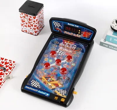 Produktbild von I-TOTAL® Pinball Space Galaxy Game Flipper Weltraum Retro-Vintage-Display