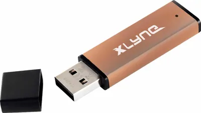 Produktbild von Xlyne ALU USB stick 128 GB Aluminium , Bronze 177570-2 USB A (USB 2.0)