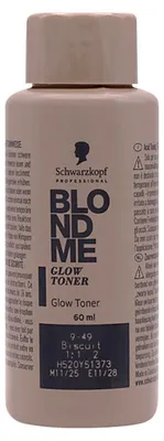 Produktbild von Schwarzkopf Professional BlondMe Glow Toner 9-49 Biscuit 60ml - Haartoner