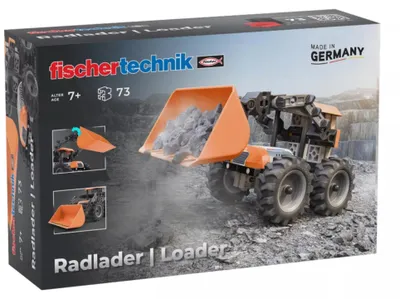 Produktbild von fischertechnik Radlader, Konstruktionsspielzeug