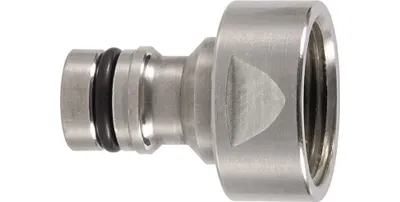 Produktbild von GEKA plus-Hahnstecker "Stecksystem" ; IG G 3/4" MS Ni