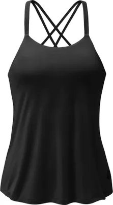 Produktbild von Yoga-Bra Spaghetti Top - black