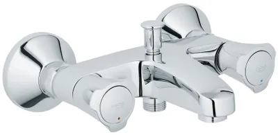 Image de Grohe Costa robinet de baignoire à deux poignées chromé - 25450001