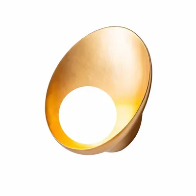Produktbild von Minimalistische kuppelförmige Wandleuchte mit Glasschirm "NOA"