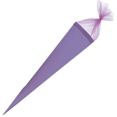 Produktbild von Herlitz Schultüte Basteltüte 70 cm rund, Farbe:lila