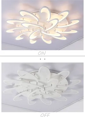 Produktbild von 2127-15white LED Deckenleuchte Ø 115 cm 160W mit Fernbedienung Lichtfarbe/ Helligkeit einstellbar weiß lackierte Rahmen