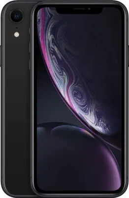 Produktbild von Apple iPhone XR, 15,5 cm (6.1"), 1792 x 828 Pixel, 64 GB, 12 MP, iOS 14, Schwarz