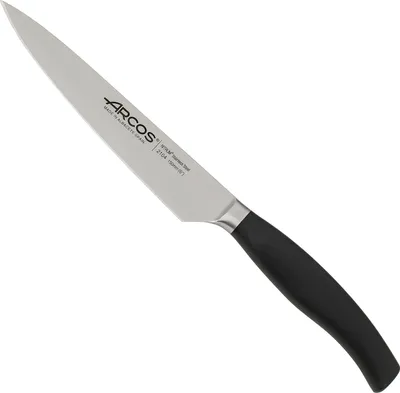 Produktbild von Arcos Küchenmesser der Serie Clear, 15 cm lange Klinge aus rostfreiem NITRUM® und Griff aus Polypropylen (PP)