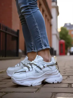 Produktbild von Royalfashion Damen Sneaker auf dicker Sohle Reterri, Größe 37