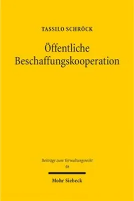 Produktbild von Öffentliche Beschaffungskooperation