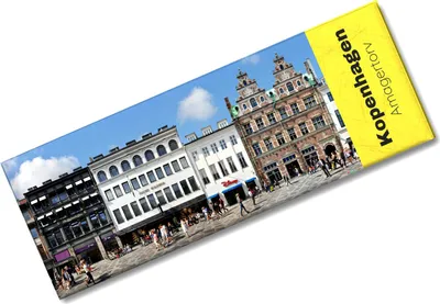 Produktbild von streetline Kopenhagen Amagertorv Panorama Souvenir Magnet